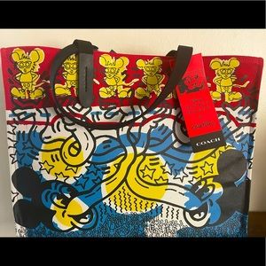 New Coach New York x Disney Keith Haring Tote 42